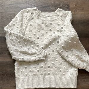 Cozy Cream Knit Sweater